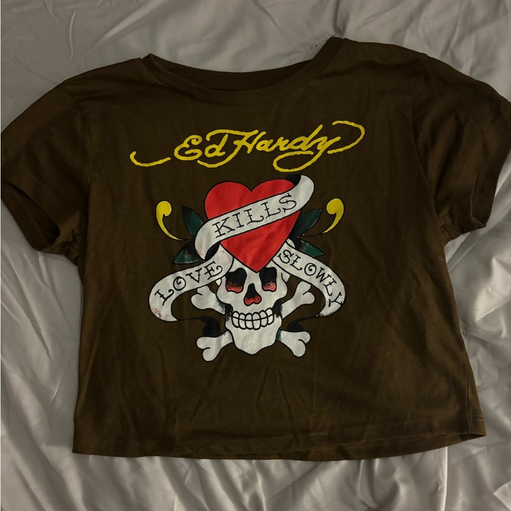 Ed Hardy Women’s Baby Tee